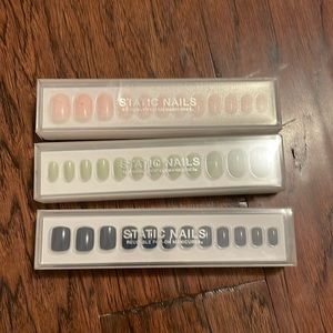 3 Set Static Nails Set